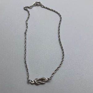 VTG Avon Infinity Bracelet Silver tone